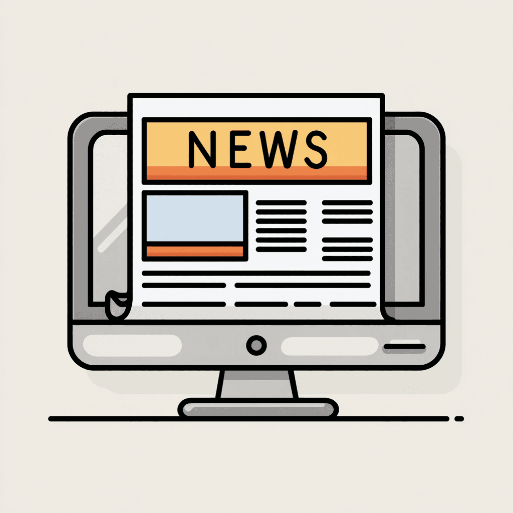 event press release icon. 