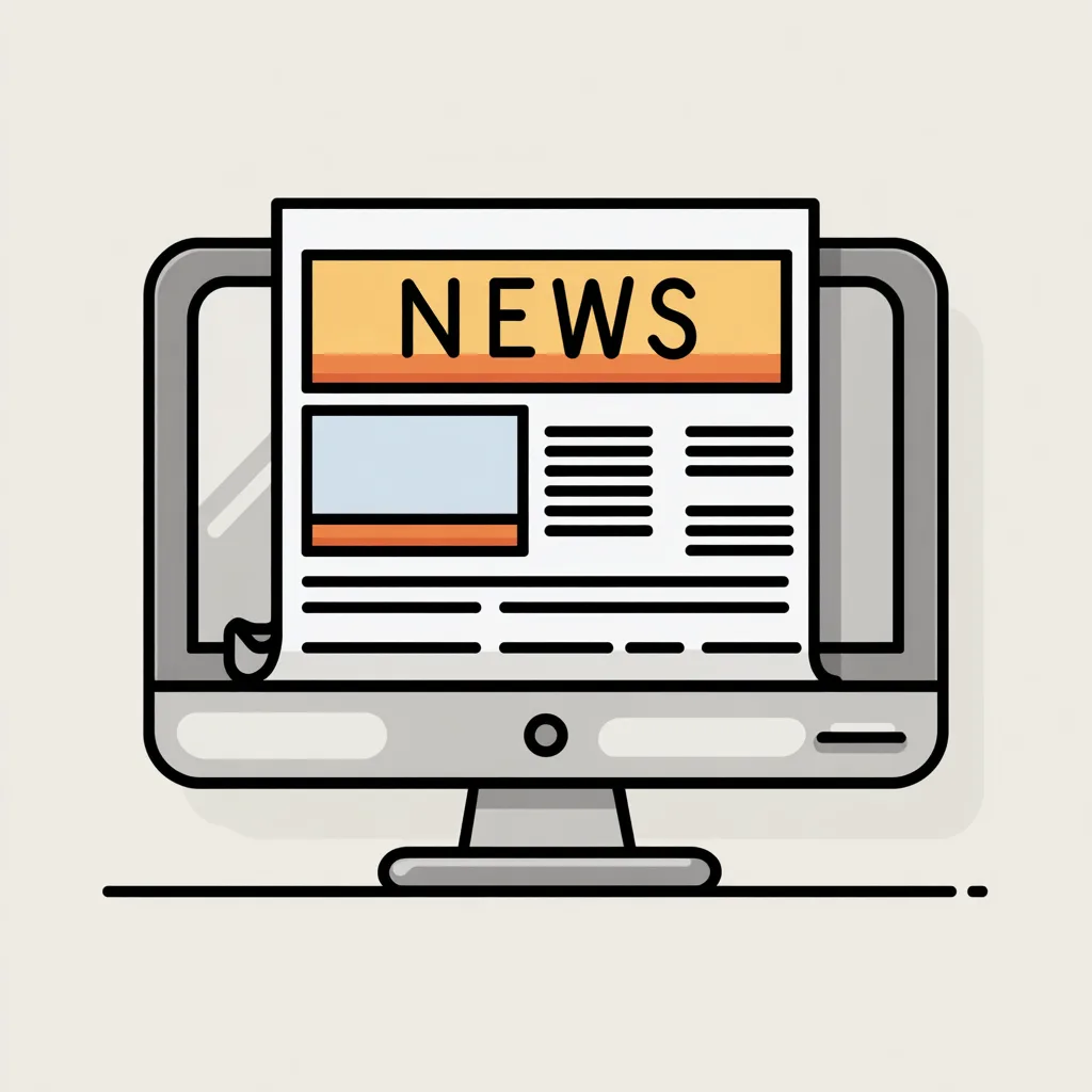 event press release icon. 