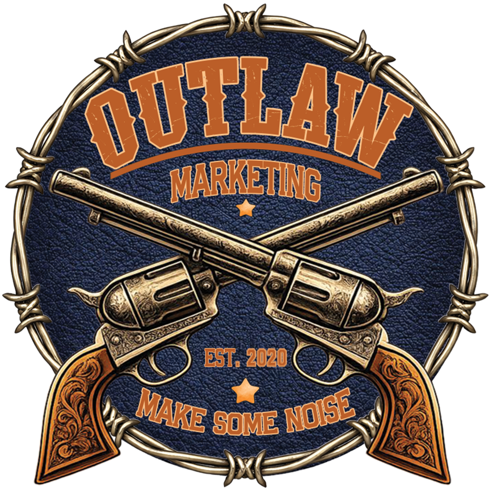 Outlaw Marketing logo.
