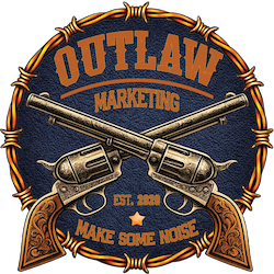 Outlaw Marketing logo.
